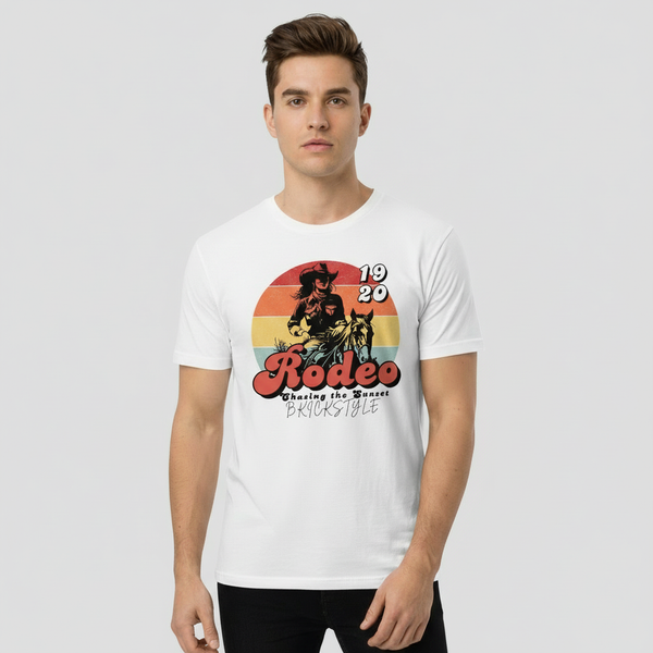 Rodeo T-Shirt on Male Model