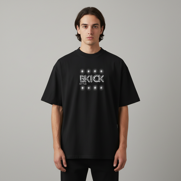 Caliz oversized high neck t-shirt